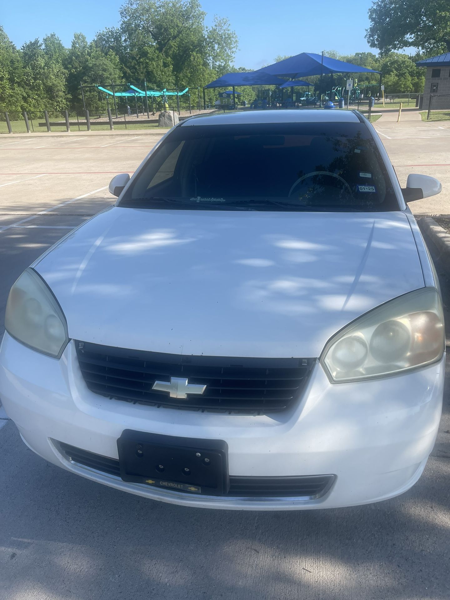 2006 Chevy Malibu- White 4 door