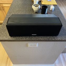 Polk Audio CS10 Center Channel Black piano finish