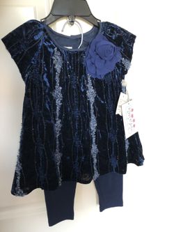 Nordstrom Rack Velour Outfit. Size 24 months
