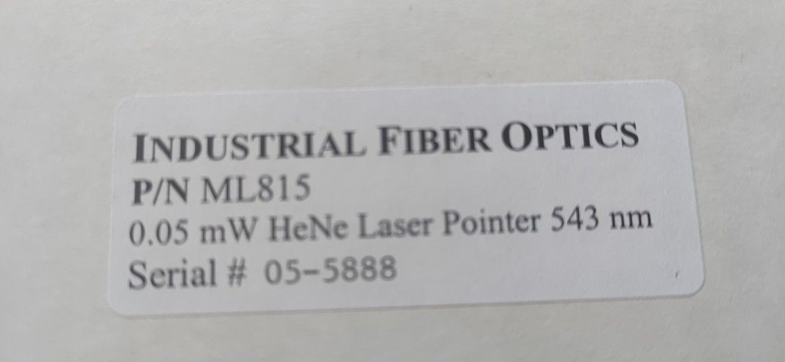 Metrologic ML-815 Neon Green Laser