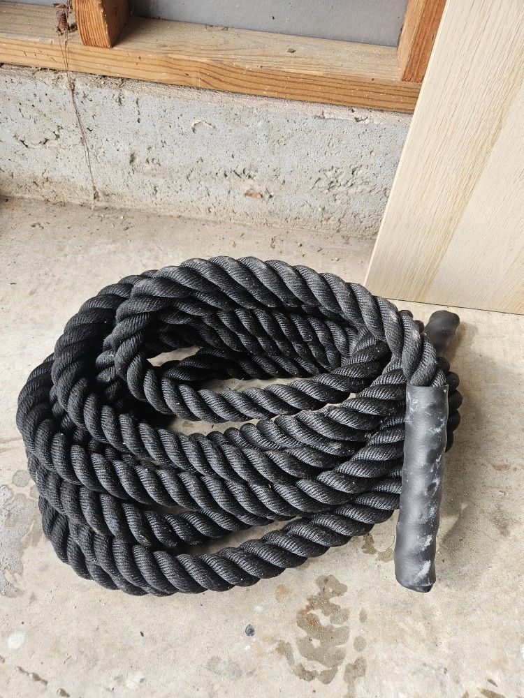 Black Rope 2" Wide 28.7 Long Measure