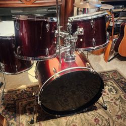 Complete 5 Pc. Drum Set 