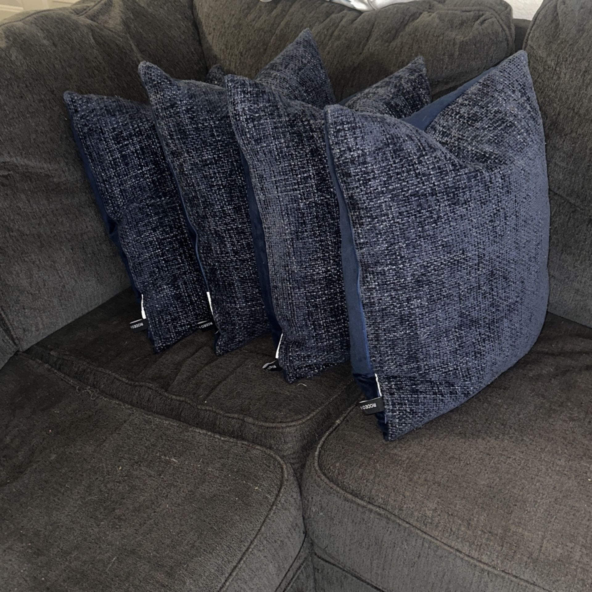 Couch Feather Pillows 