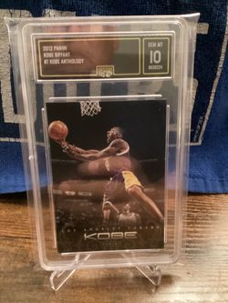 2012 Panini #7 Kobe Anthology Kobe Bryant. Gem. Mint 10