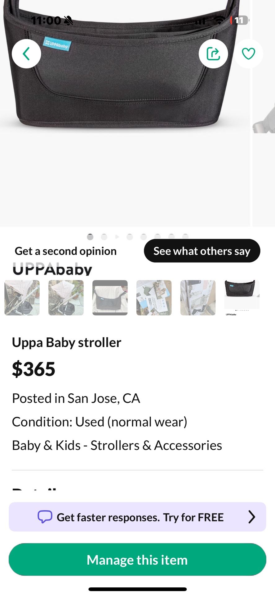 Up pa Baby Stroller