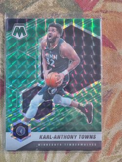 Karl Anthony Towns Green Prizm