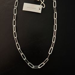 Ana Louisa - BRAND NEW- LAURA BOLD SILVER NECKLACE 