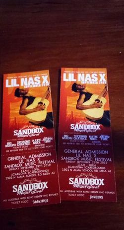 Lil Nas X tickets