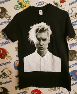2016 Justin Bieber Purpose World Tour Pop Music R&B Singer Concert Tee Shirt