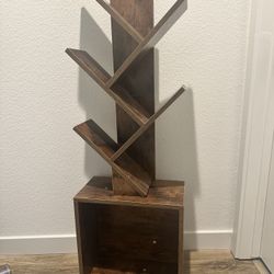 Bookcase “Tree” - Dark Walnut