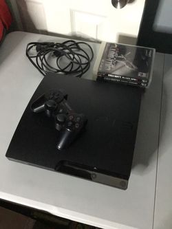 PlayStation 3 Slim Console Bundle with Controller & Games