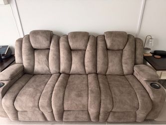 Sofa and loveseat