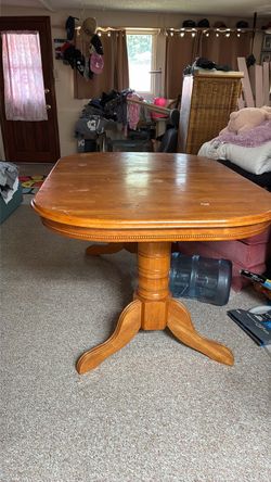 Table and chairs