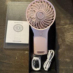 Hand Held Fan Portable