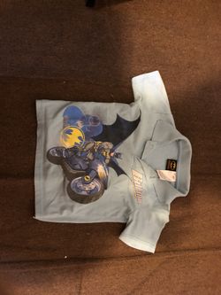 Batman Boys Size 4 Polo Shirt