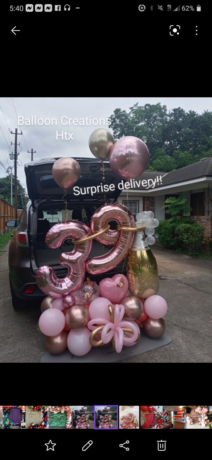 Big Balloon Bouquet