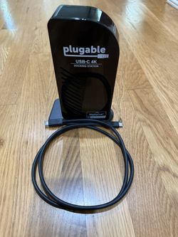 Listing for the Plugable USB-C 4K Triple Display Docking Station
