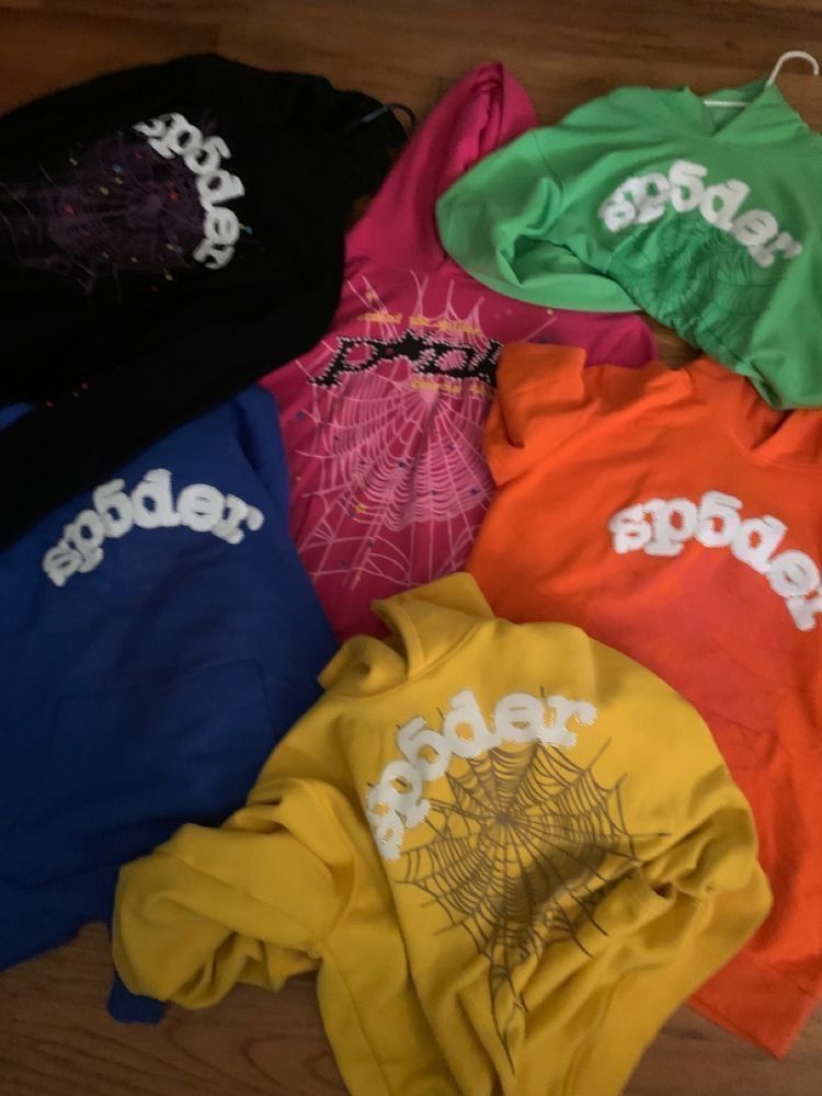 Spider hoodies all AUTHENTIC (ALL COLORWAYS)