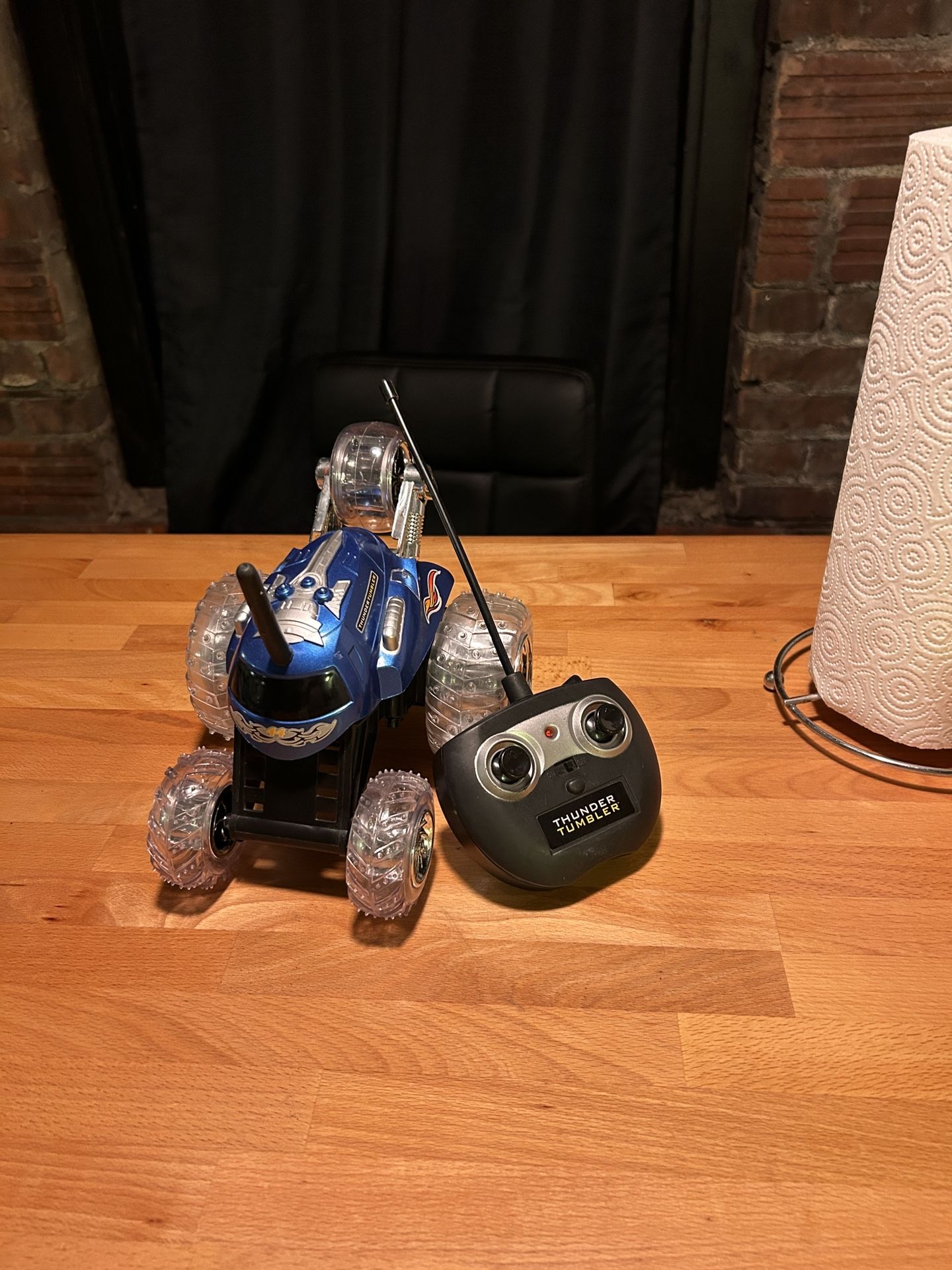 Thunder Tumbler RC Stunt Car w/ Remote — Works Great