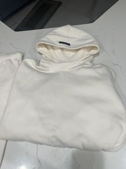 Fear Of God Essentials “Cloud” Hoodie + Sweatpants Brand New size large $120