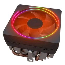 Ryzen 7 CPU Cooler Wraith Prism RGB LED Lighting Heatsink Copper Core Base