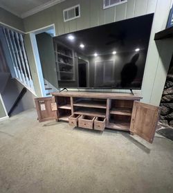 Pottery Barn Reclaimed Wood TV Media
