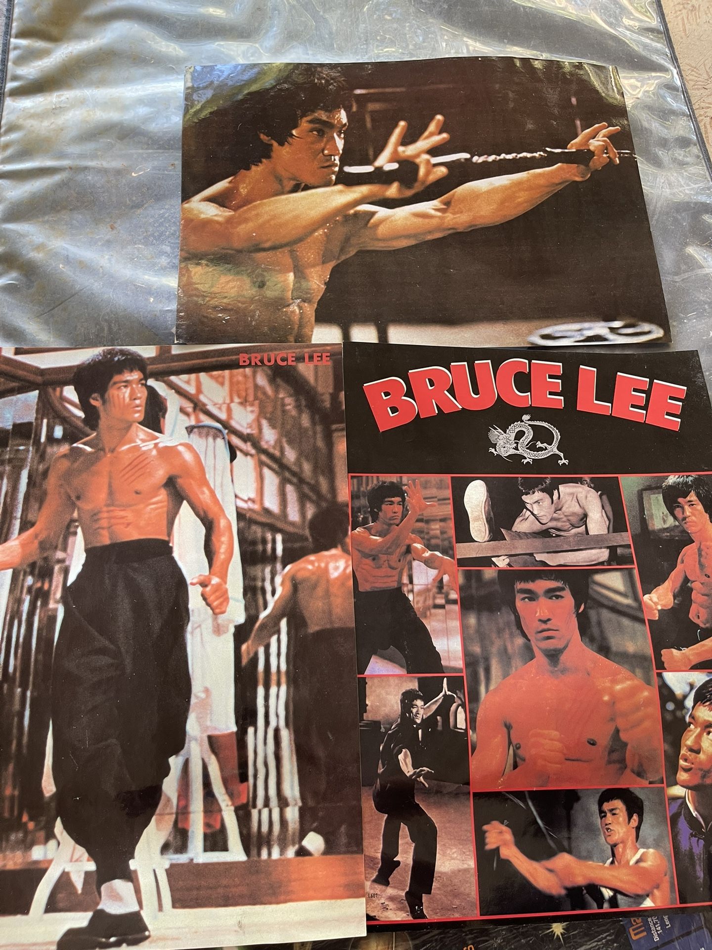 Bruce Lee Posters Vintage