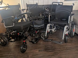 "NEW"HALF PRICED ELECTRIC WHEELCHAIRS