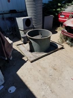 Dayton paint booth fan