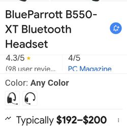 Blue Parrott Xt Bluetooth Headset 