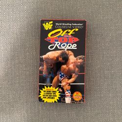 WWF Off the Top Rope VHS Coliseum Video