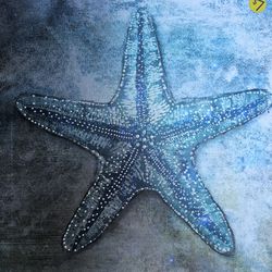 Textured Starfish Wall Art