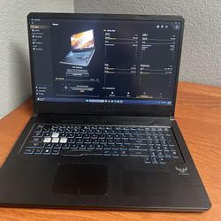 Asus TUF A17 Gaming laptop Ryzen 7 GTX 1660ti