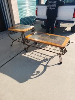 Coffee Table And Side Table