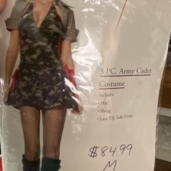 Pin Up Military Halloween costume