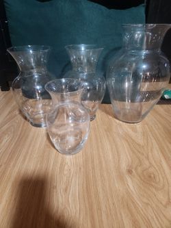 Glass vases
