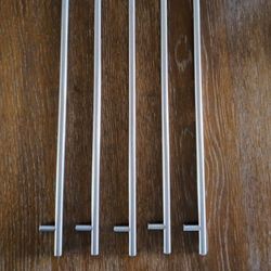 Solid Stainless Drawer Pulls