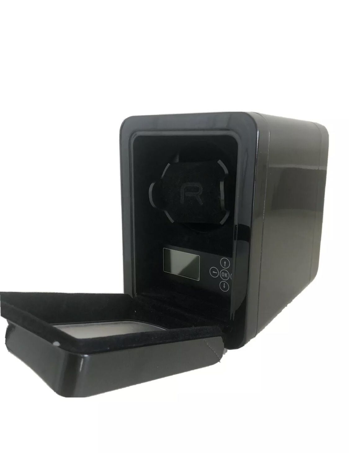 Automatic Watch Winder Spin-R Black with LCD Control Panel