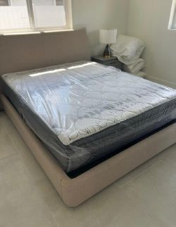 NEW MATTRESS FULL SIZE PILLOW-TOP WITH BOX SPRING