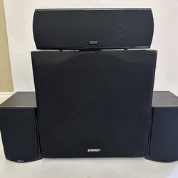 Definitive Technology + Energy Home Theater Surround Sound Speaker System 