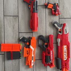 Nerf Guns Mega With Regular Nerf