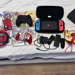 Nintendo Switch Bundle 400$ Barely Used