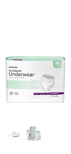 Adult Underwear SZ M (20 Pack)