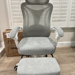 Ergonomic Office and Desk Chair with Footrest