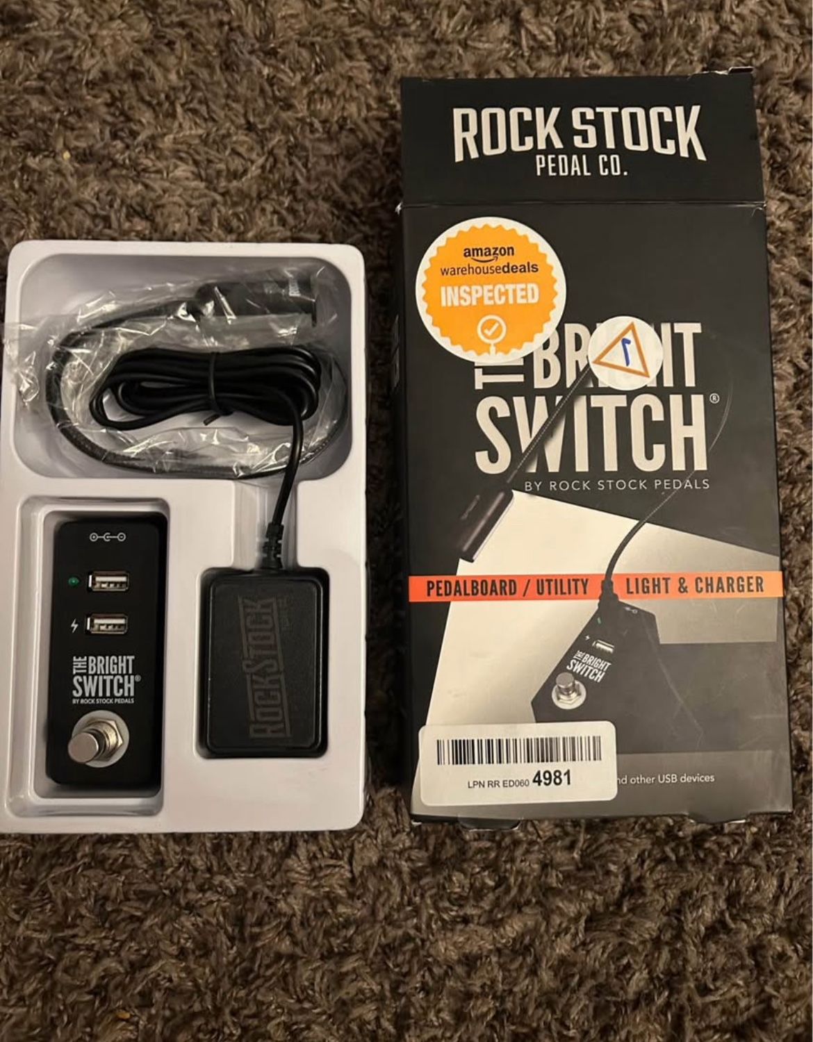 Guitar Pedal Lightswitch