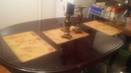 Beautiful cherry wood dining table