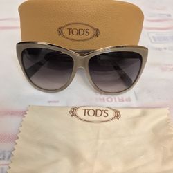 Tod's To94 38B Designer Women's Sunglasses. Made in Italy