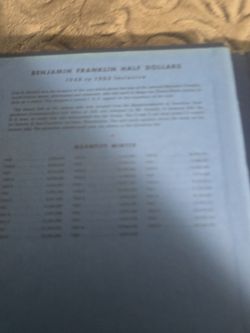 Benjamin Franklin Half Dollars Reference Book