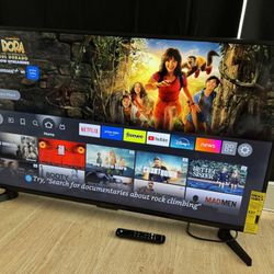 Insignia TV 43” LED 4K Fire Tv With Tilting Tv Wall Mount 