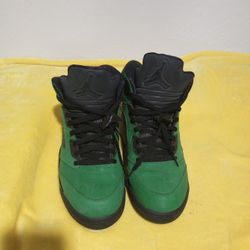 Air Jordan 5 Retro SE Oregon Ducks Elevate  (style code CK6631-307) in Men’s size 13